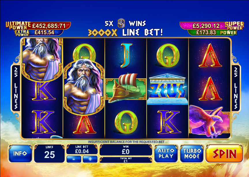 Meet the lord of the gods of Zeus in the slot game Age of the Gods King of Olympus - Meet the lord of the gods of Zeus in the slot game Age of the Gods: King of Olympus